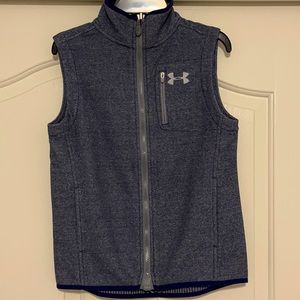 Boys Under Armour fleece vest size Medium - NWOT